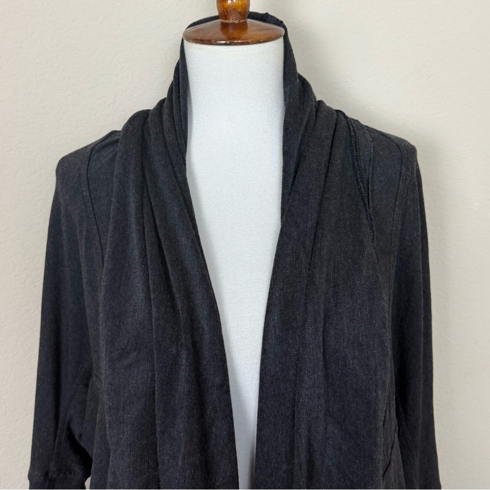 Lululemon To & Flow Gray Wrap Cardigan - Picture 4 of 13